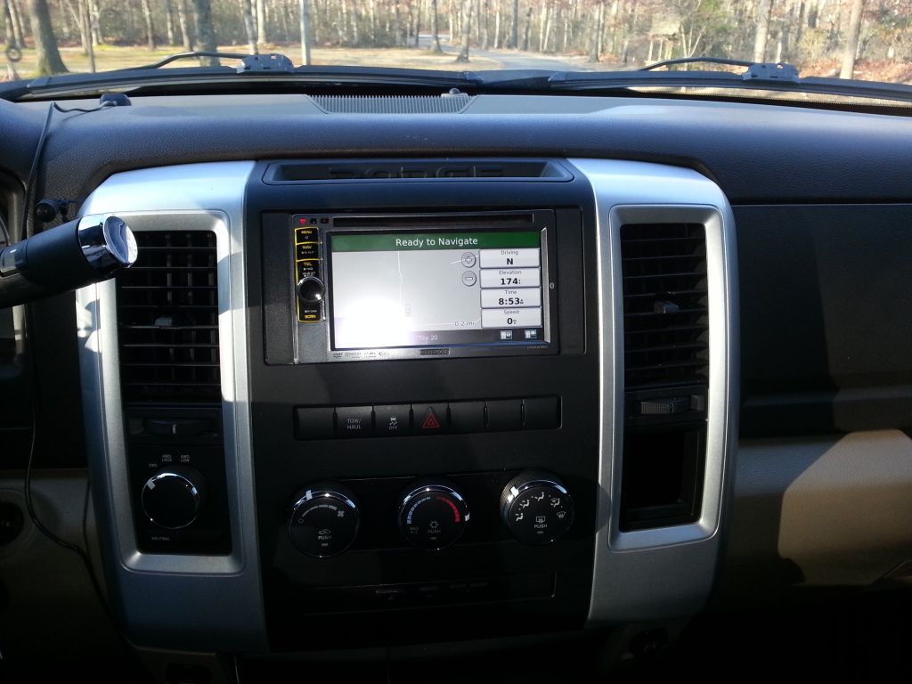 Installed Kenwood DNX6180 nav unit DODGE RAM FORUM