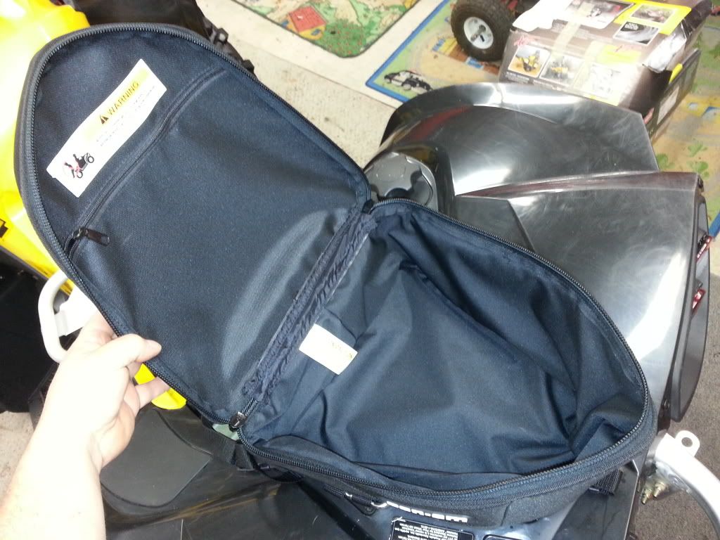 CanAm rack bag CanAm ATV Forum