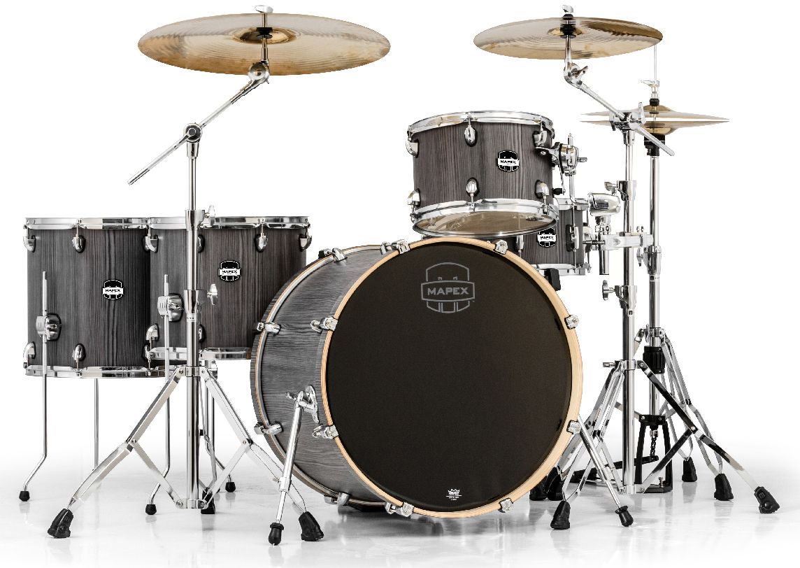 有关以下物品的详细资料: mapex mars drum set kit 22" crossover 5