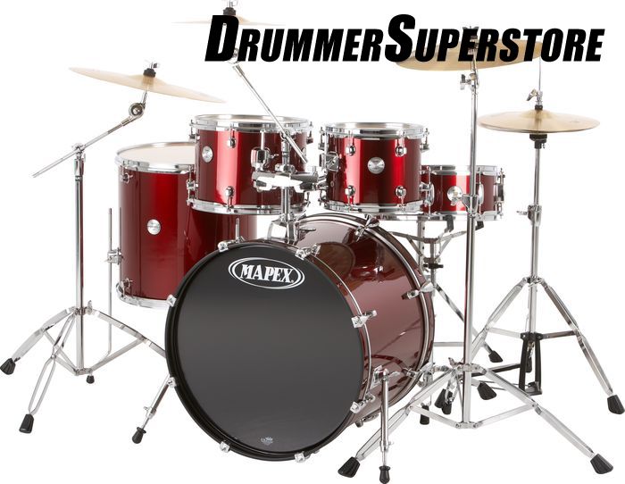 Mapex Voyager Fully Loaded 5pc Drum Set w/ Cymbals BY eBay