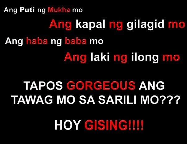 quotes funny. Re: May nag text funny tagalog quotes.   Reply #5 on: March 26, 2010,