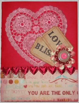 Feb11 MWE Projects &quot;Love, Bliss&quot; Card