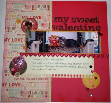 Feb11 MWE Project &quot;My Sweet Valentine&quot; Layout