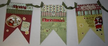 Reversible Holiday Banner--Christmas Side