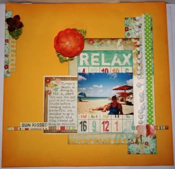 SS 100 Days of Summer &quot;Relax&quot; Layout