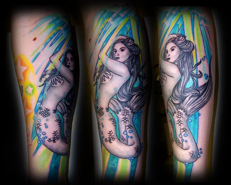 Mermaid tattoo 09