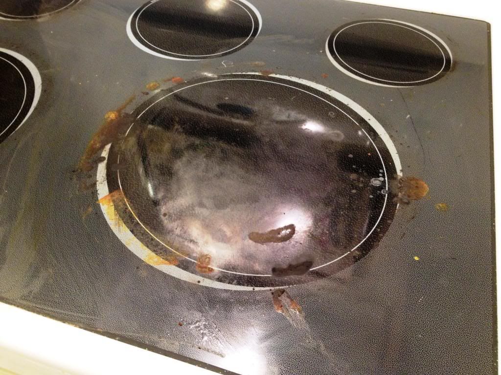 Glasstop stove scratched all to hell r/fixit