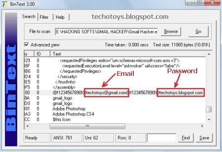 How to hack Email account password