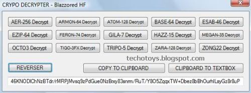 Crypo Decrypter software