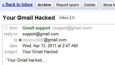 How to recognize fake spam email
