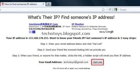 How to find someone's IP Address