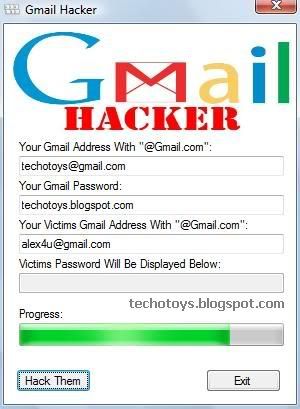 Gmail hacker software