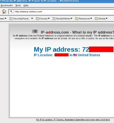 IP Address changed due to ssh tunneling