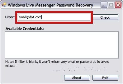 Hack msn windows live messenger msn password hacker