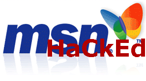 MSN Logo hack MSN account password