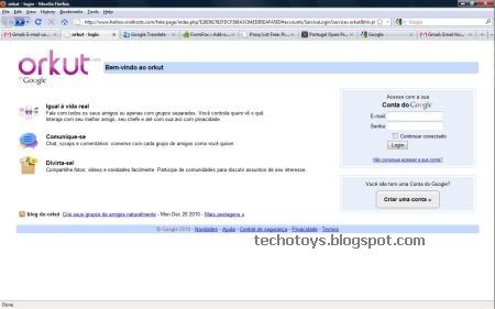 orkut login.com. How to hack Orkut account