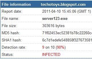 UD Crypter virus scan before crypting