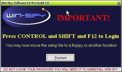 Winspy keylogger