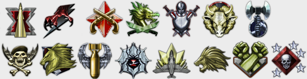 black ops prestige emblems 1-15. Black Ops Prestige Badges 1-15