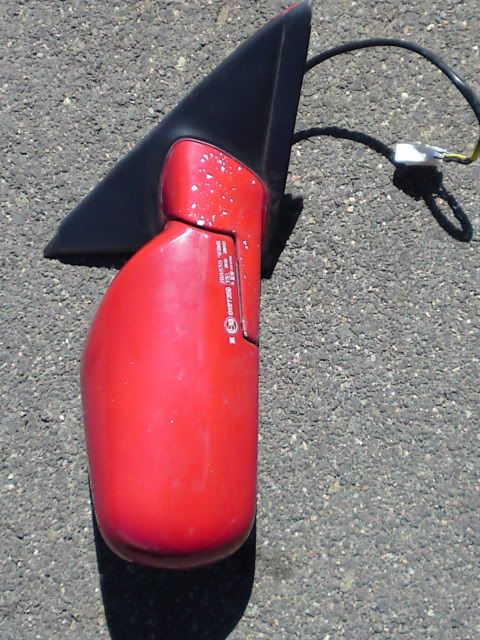 passanger side mirror