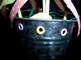 Eyelets on the pail