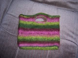 Felted Bag - Vine and Berry
