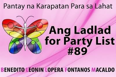 Ang Ladlad for Party List #89