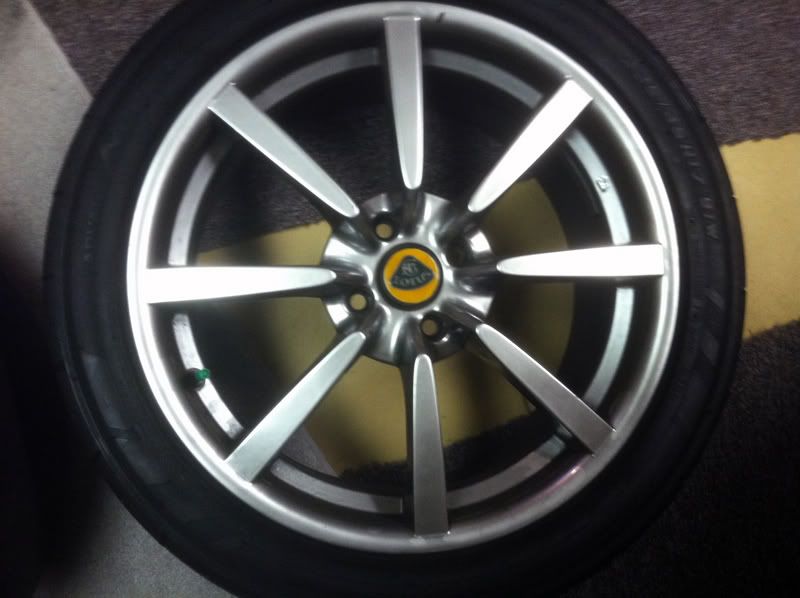 WTS Stock Elise wheels w/AD07's The Lotus Cars Community