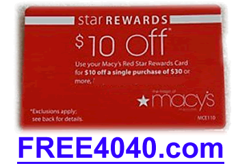 Macy&#39;s coupon SAVE BIG gift coupons certificate, MACYS no jc penny kohl&#39;s sears | eBay