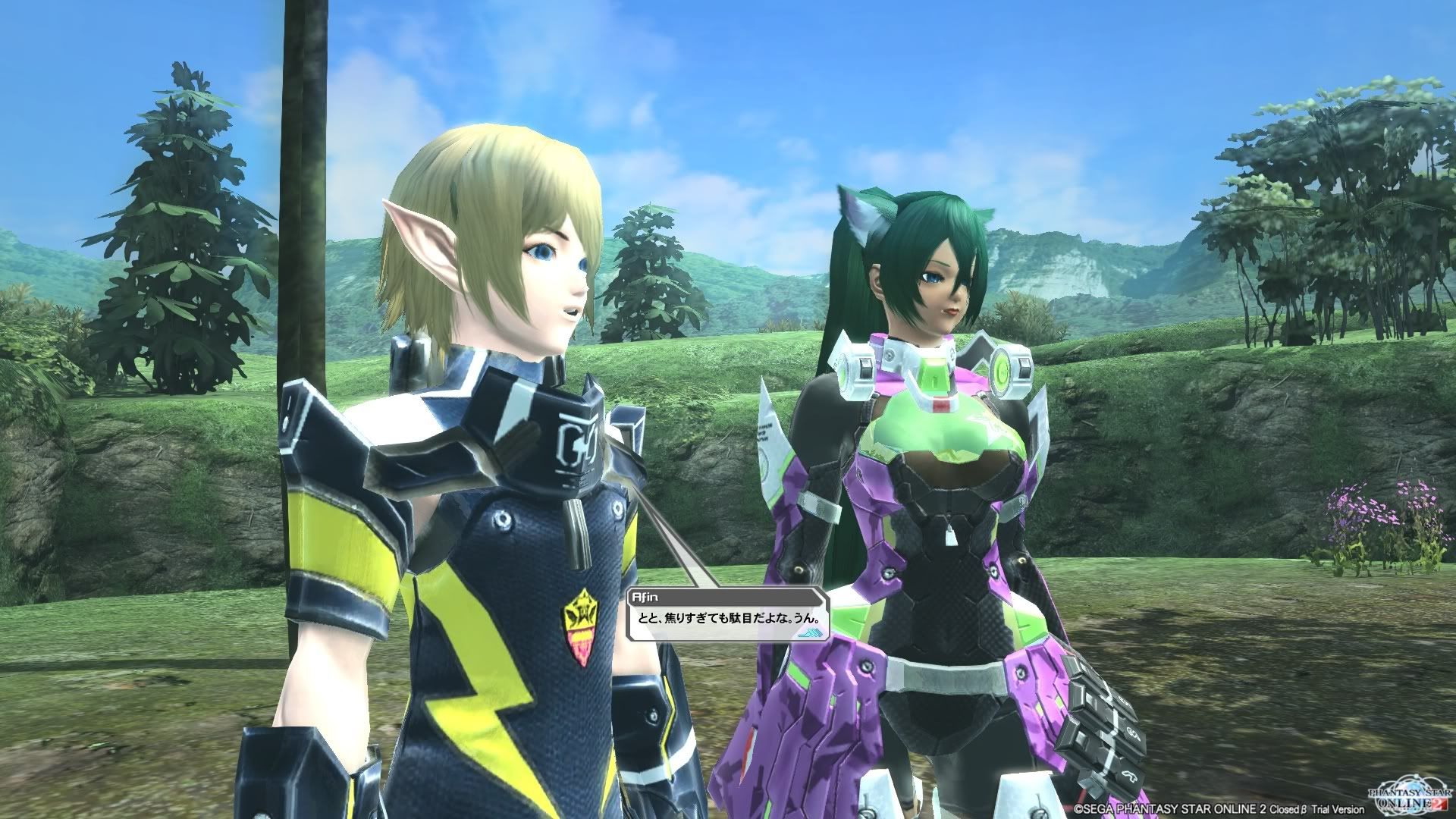 Re: Phantasy Star Online 2 Character creation Demo and beta