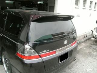 Honda odyssey modulo spoiler #4