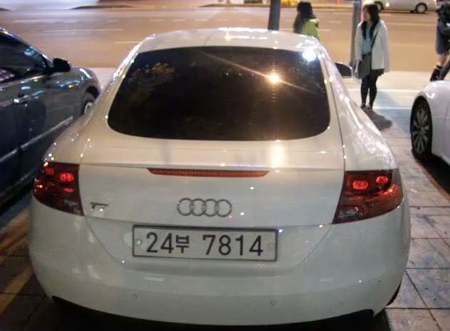 Shiwon's car Audy!!!!!. Pictures, Images and Photos