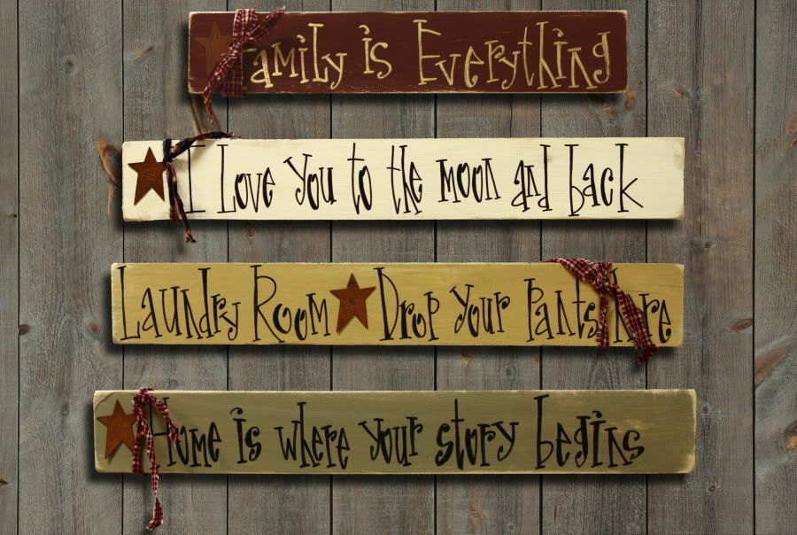 sayings Saying rustic OOAK Gift eBay  wood Wood  Sign Primitive Your with Custom Rustic signs