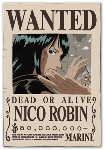nico robin wanted