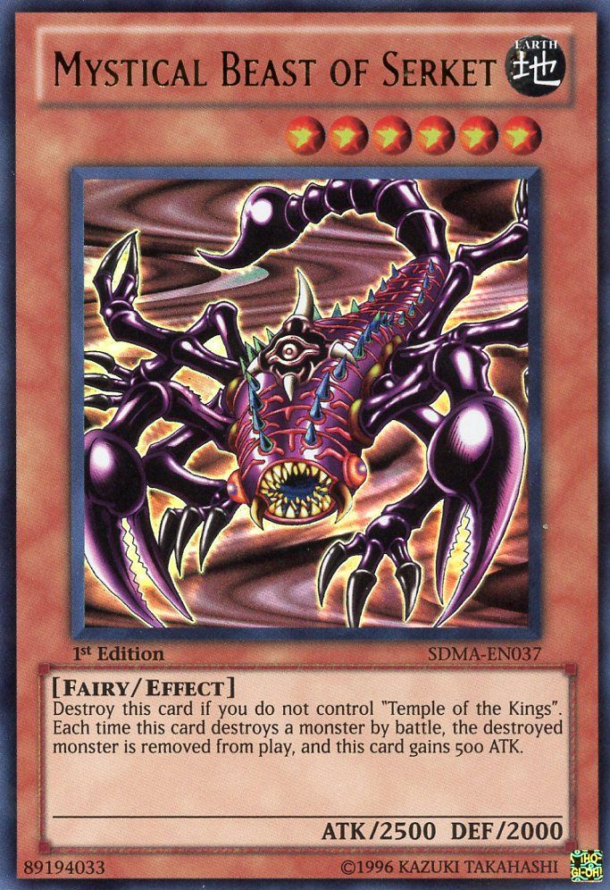 Temple Of The Kings And Mystical Beast Of Serket. - Yu-Gi-Oh! TCG/OCG ...