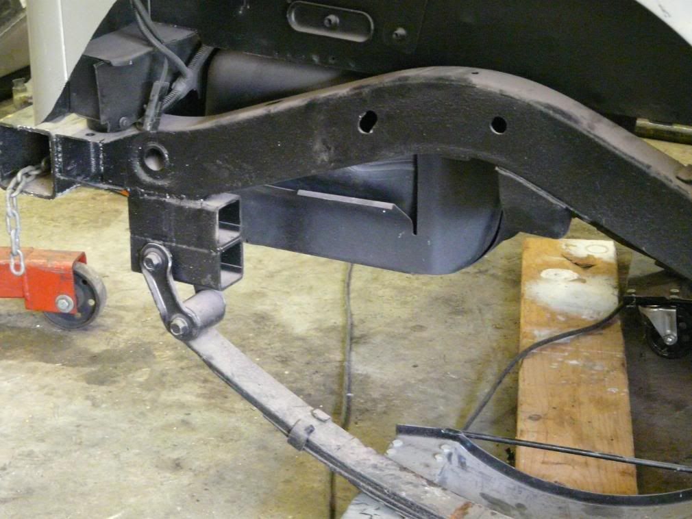 Jeep yj steering box frame repair #3