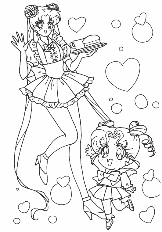 sailor moon coloring picture Pictures, Images and Photos