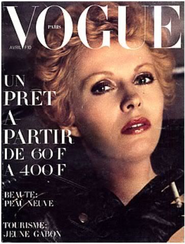 Here is a beautiful cover with Jean Vogue Paris April 1972