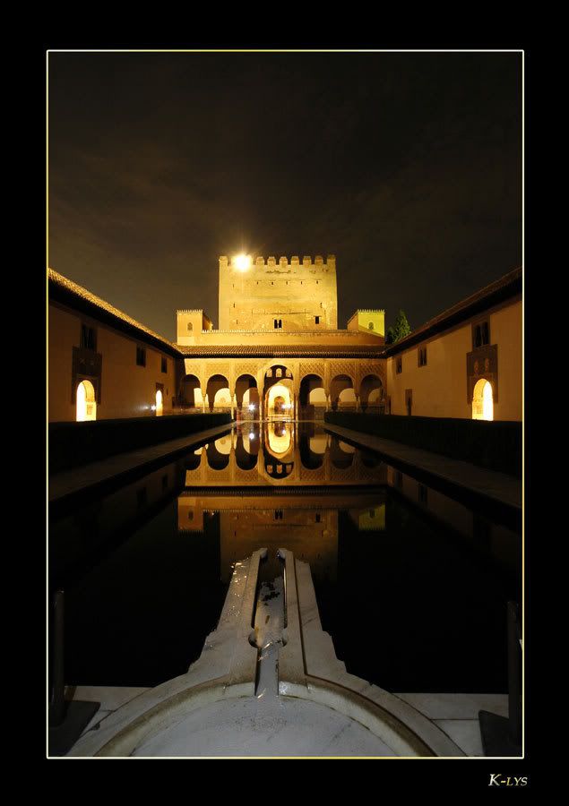 yet another alhambra at night