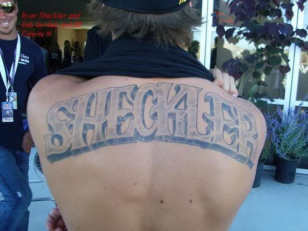 Ryan Sheckler's tattoo