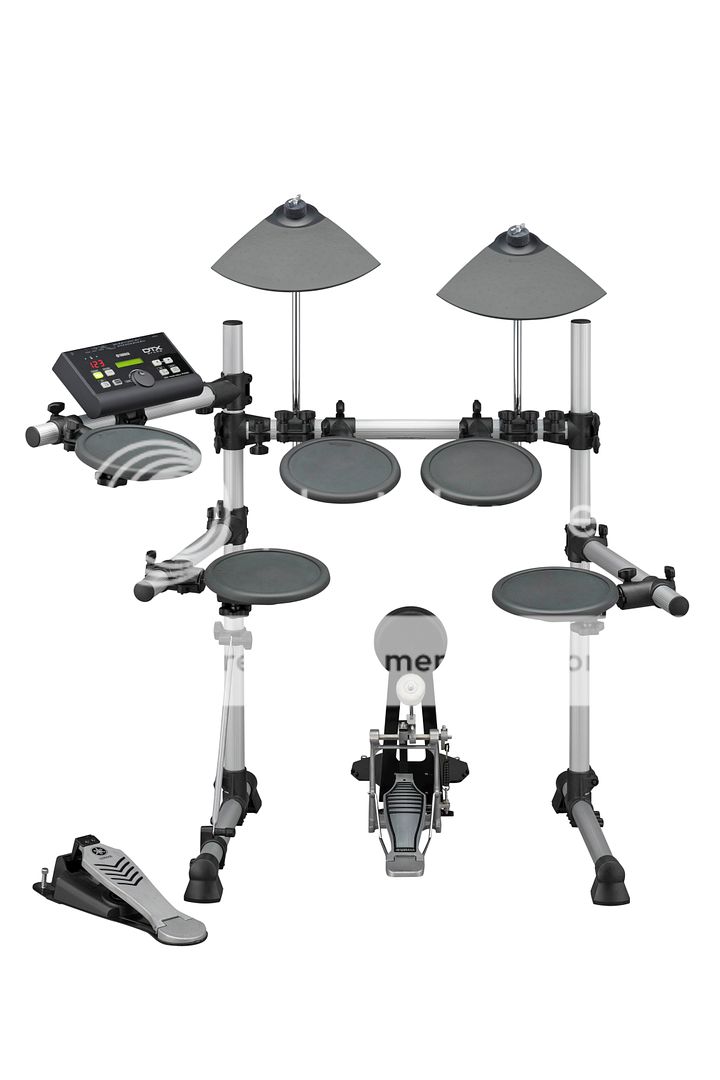 Yamaha DTX500K Electronic Drum Kit Set 5pc w/ Pedal  