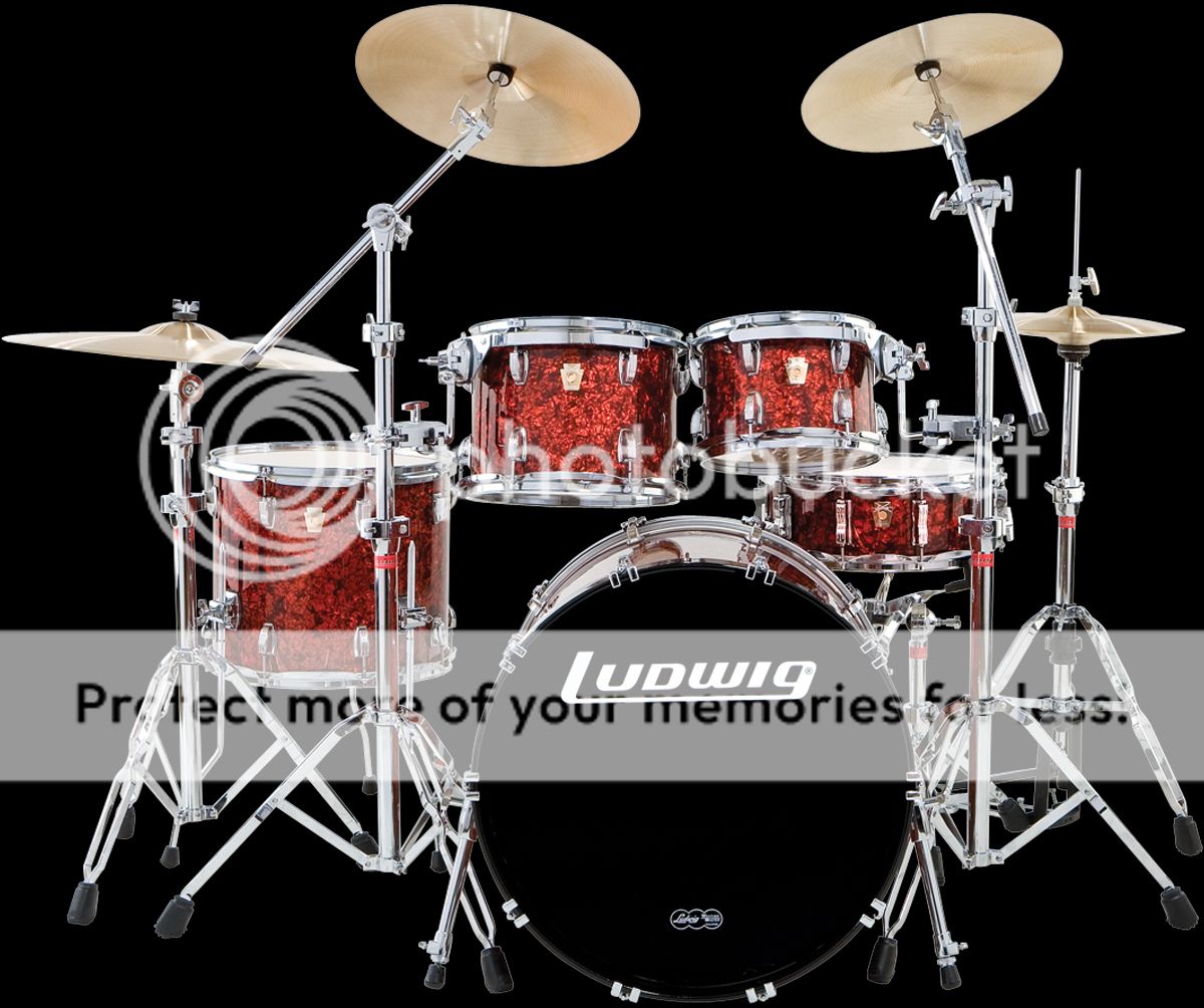 Ludwig Drums Classic Maple Shell Pack Big Beat L8625EM