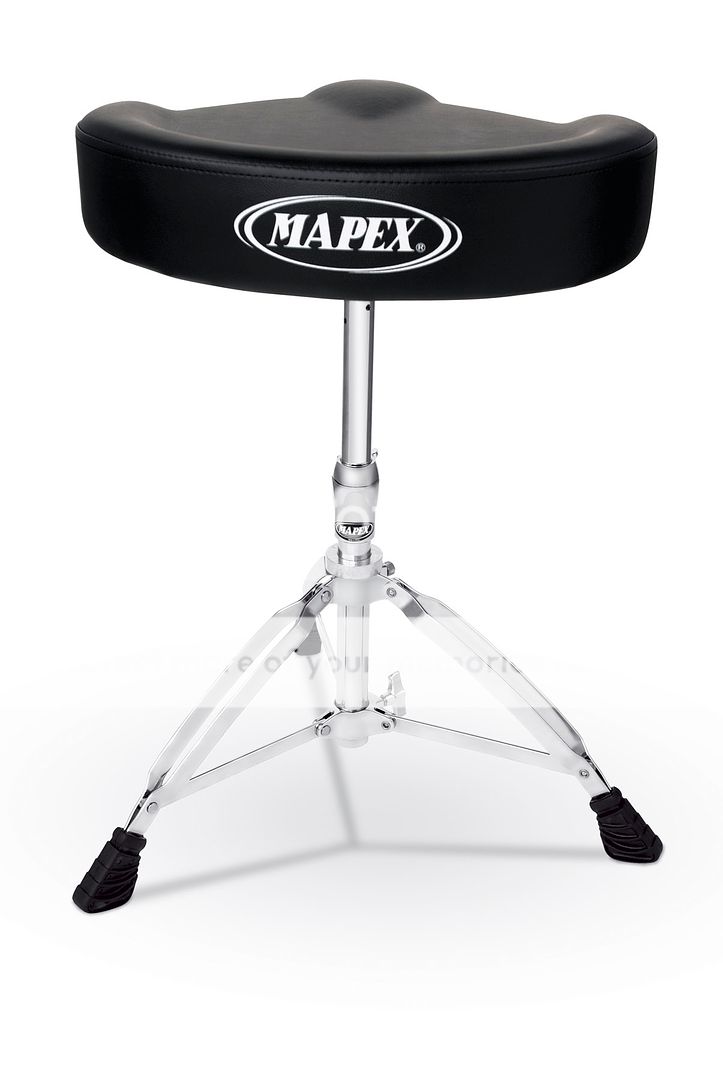 Mapex Drum Throne T575A Saddle Style Drum Stool Seat  