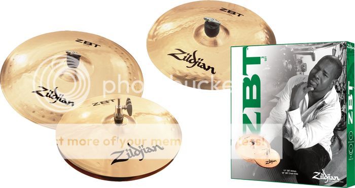 Zildjian ZBT 3 Starter Cymbal Pack with Free 14 Crash Cymbal  