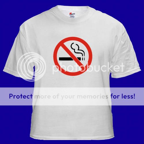 No Smoking Anti Funny Cool Vintage T shirt S M L XL