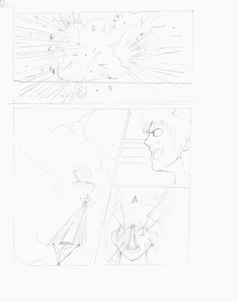 Manga Rough Draft Pages 1-3 Harsh Critics plz - How to Draw