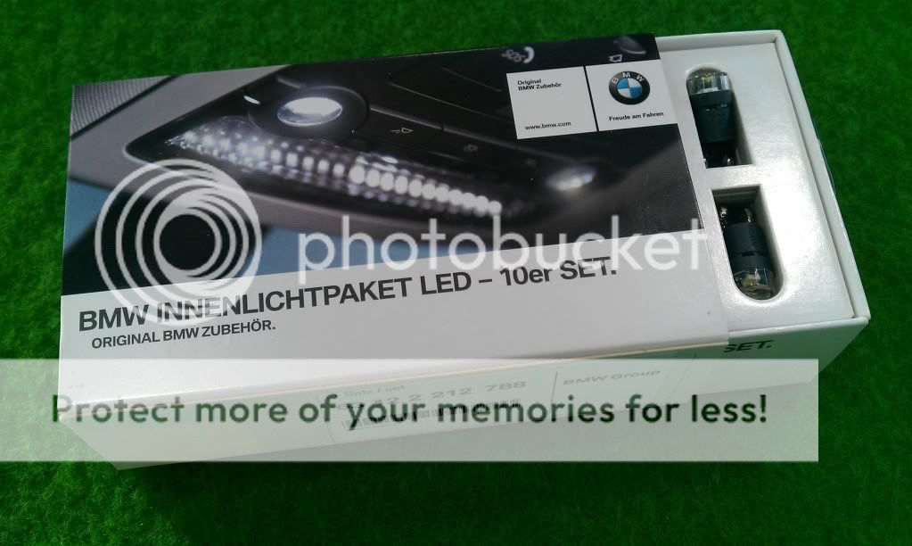 Original BMW Innenlichtpaket LED Innenraumbeleuchtung Weiß 10er Set