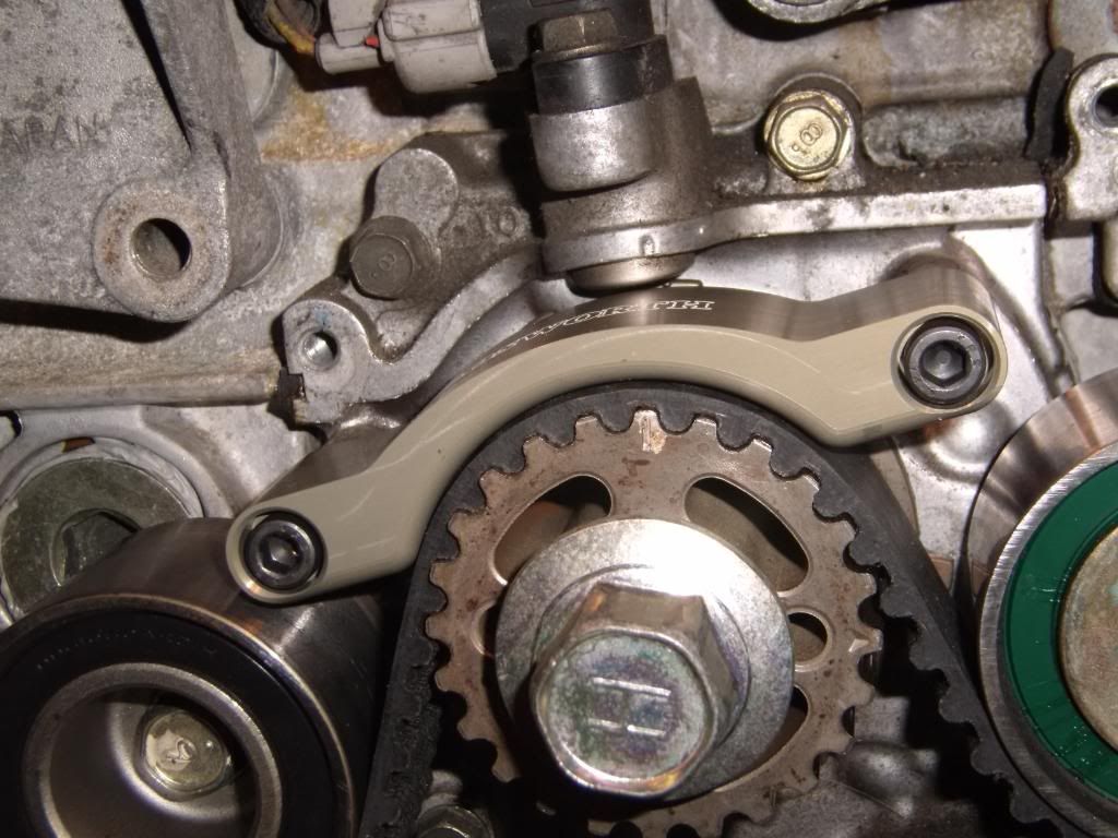 adjusting timing belt