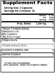 Testo Rex Testosterone Tribulus Anti Estrogen 2 Bottles  