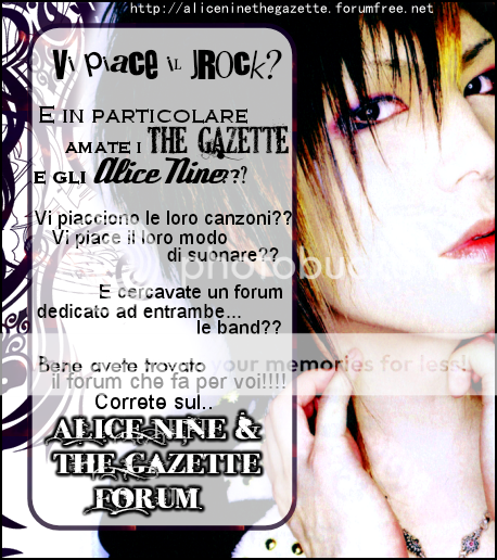Spam _____Alice Nine&The Gazette.Forum~ 